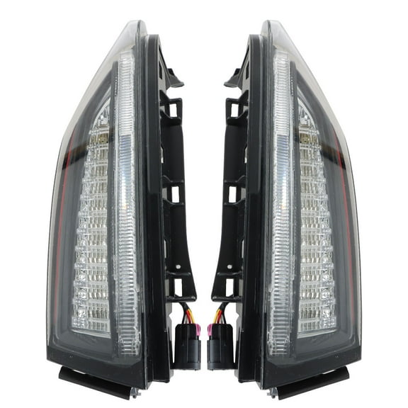 SEBLAFF Tail Lights Assembly Replacement for Cadillac ATS 2013-2018 Driver & Passenger Side Rear Brake Lamps GM2801260 GM2800260
