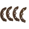 thumbnail image 1 of SEBLAFF for Club Car DS G&E 1995-up & Precedent 1018232-01 Golf Cart 4 Brake Shoes Pads, 1 of 7