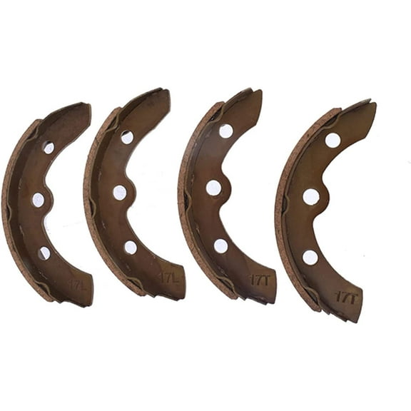 SEBLAFF for Club Car DS G&E 1995-up & Precedent 1018232-01 Golf Cart 4 Brake Shoes Pads