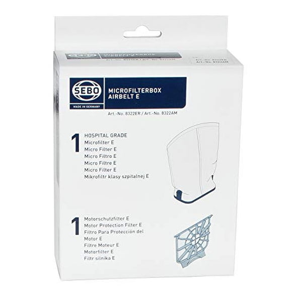 SEBO 8322ER Filter Box, Plastic