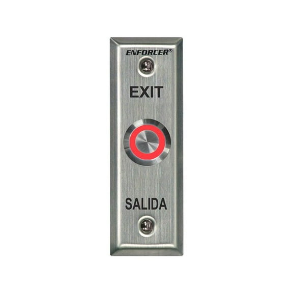 Seco-Larm SD-7175SGEX1Q Slimline Request-To-Exit Switch Durable, Easy to Install for Security Systems