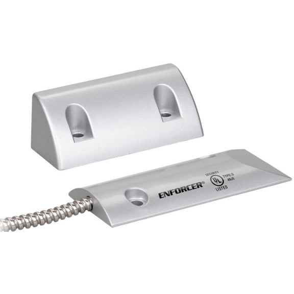 Seco-Larm SM-226R-3Q Round Overhead Door Contact Magnetic Sensor for Security and Alarm Systems