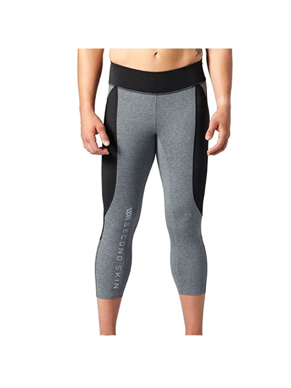Women's QUATROFLX Heather Compression Capris -Medium Heather Gray (XS)