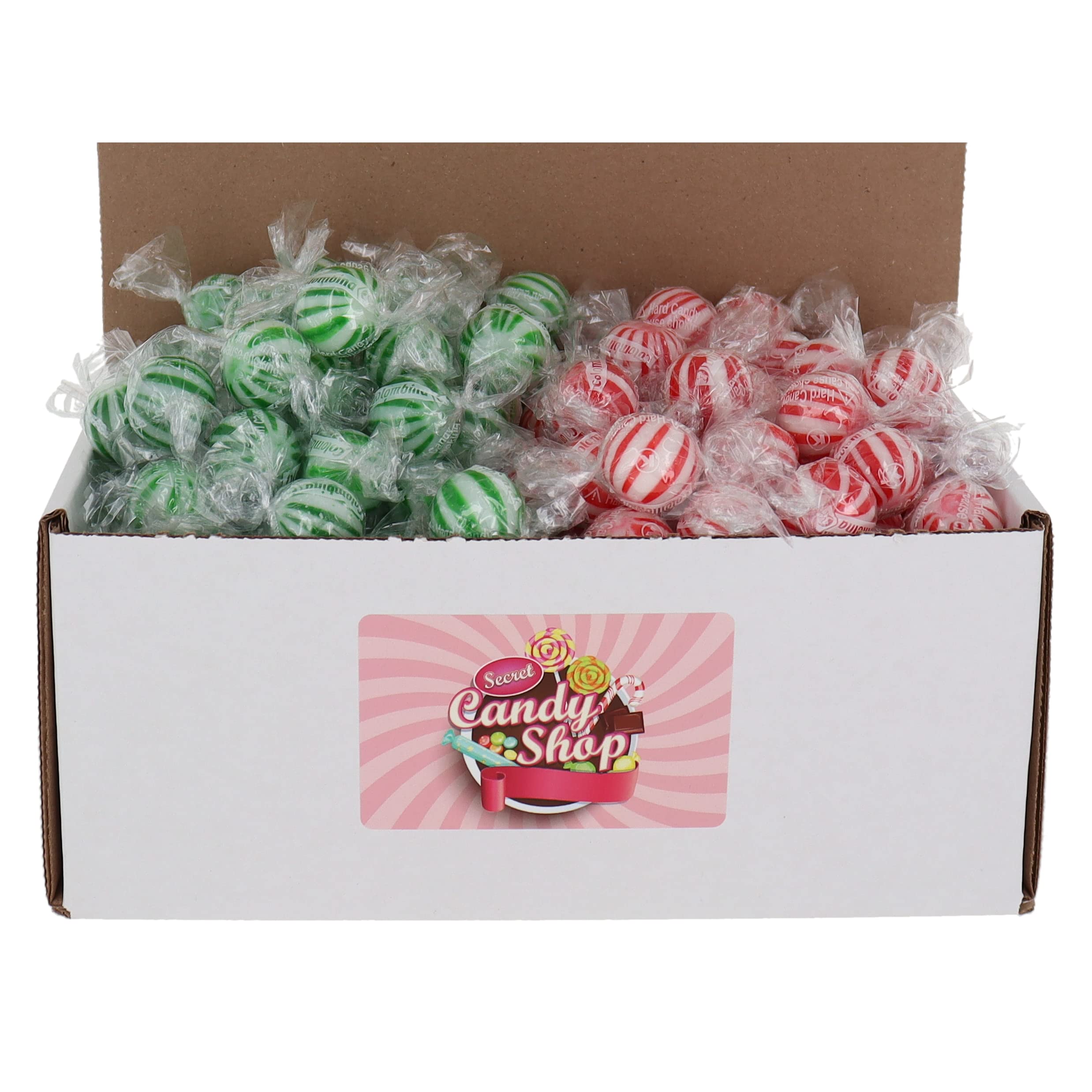 SECRET CANDY SHOP Colombina Jumbo Mint Balls Candy in Box, 2lb ...