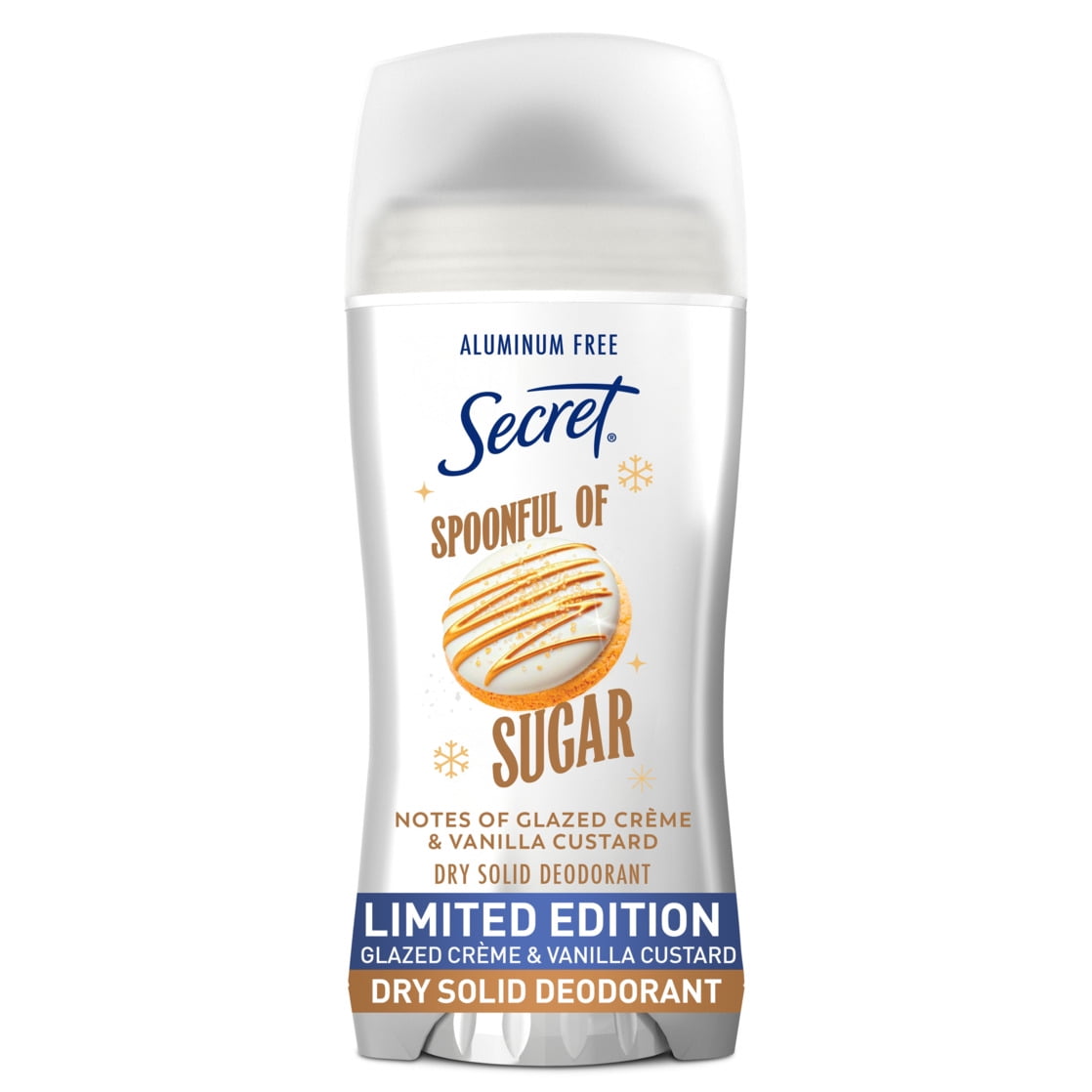 Secret Aluminum Free Deodorant for Women, Spoonful of Sugar 2.4 oz