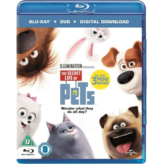 SECRET LIFE OF PETS BLU RAY & UV