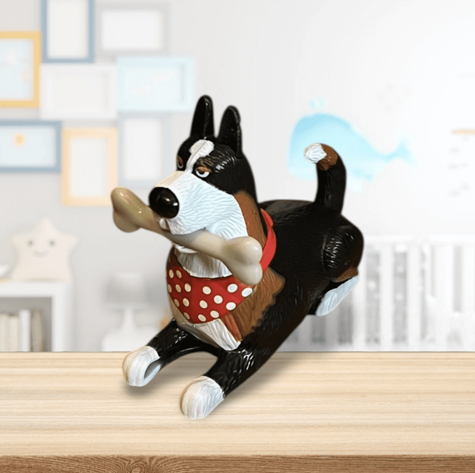 SECRET LIFE OF PETS ROOSTER ACTION TOY DOG Cake Topper Figure Figurine VTG