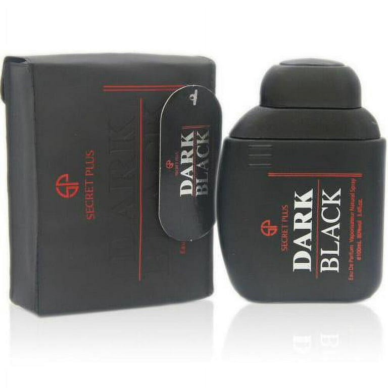 SECRET PLUS DARK BLACK 3.4 EAU DE PARFUM SPRAY FOR MEN