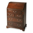 thumbnail image 1 of Butler Specialty Company Danforth Wood Secretary Desk - Cherry Brown, 1 of 4
