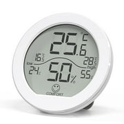 SECRUI TH1 Digital Indoor Thermometer Hygrometer Room Temperature Humidity Monitor Thermohygrometer LCD Display