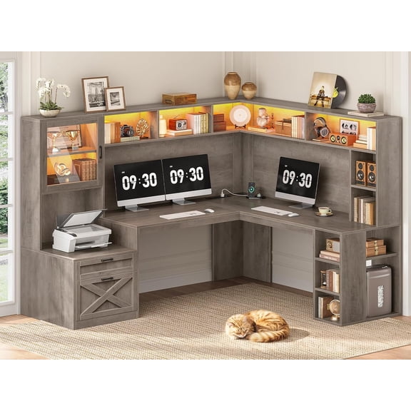 Glass Computer Desks for Home Offices