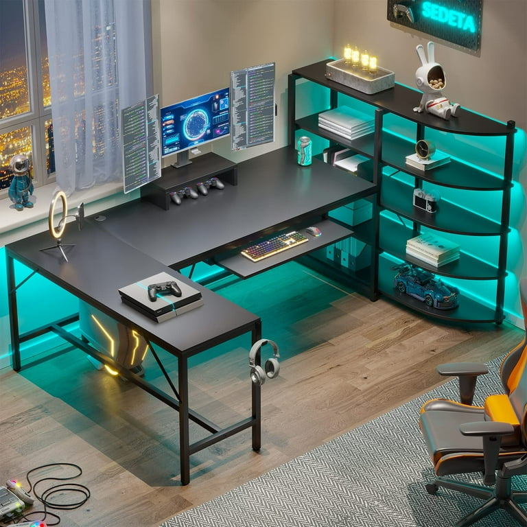 Sedeta l shaped computer on sale desk