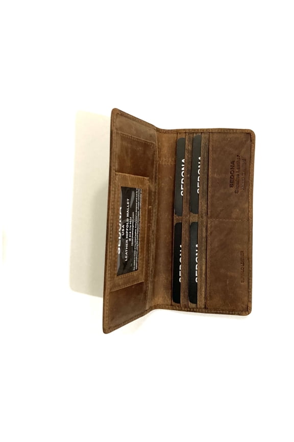 Long Wallet, Buffalo Leather