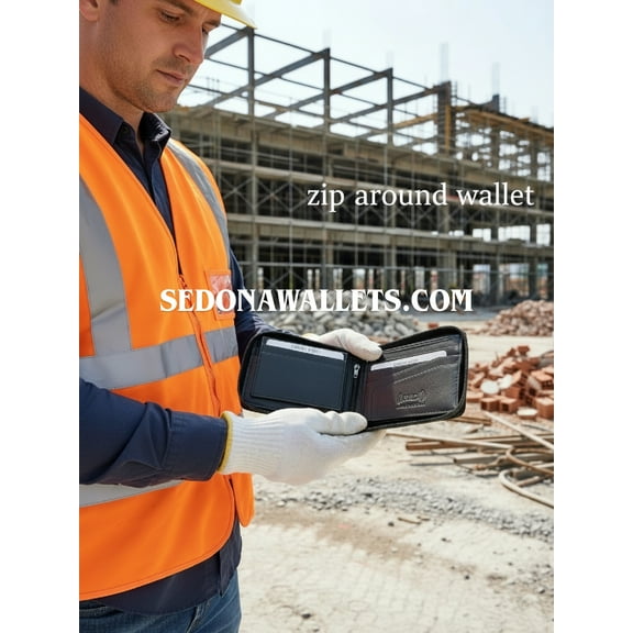 Sedona RFID Zipper Wallet