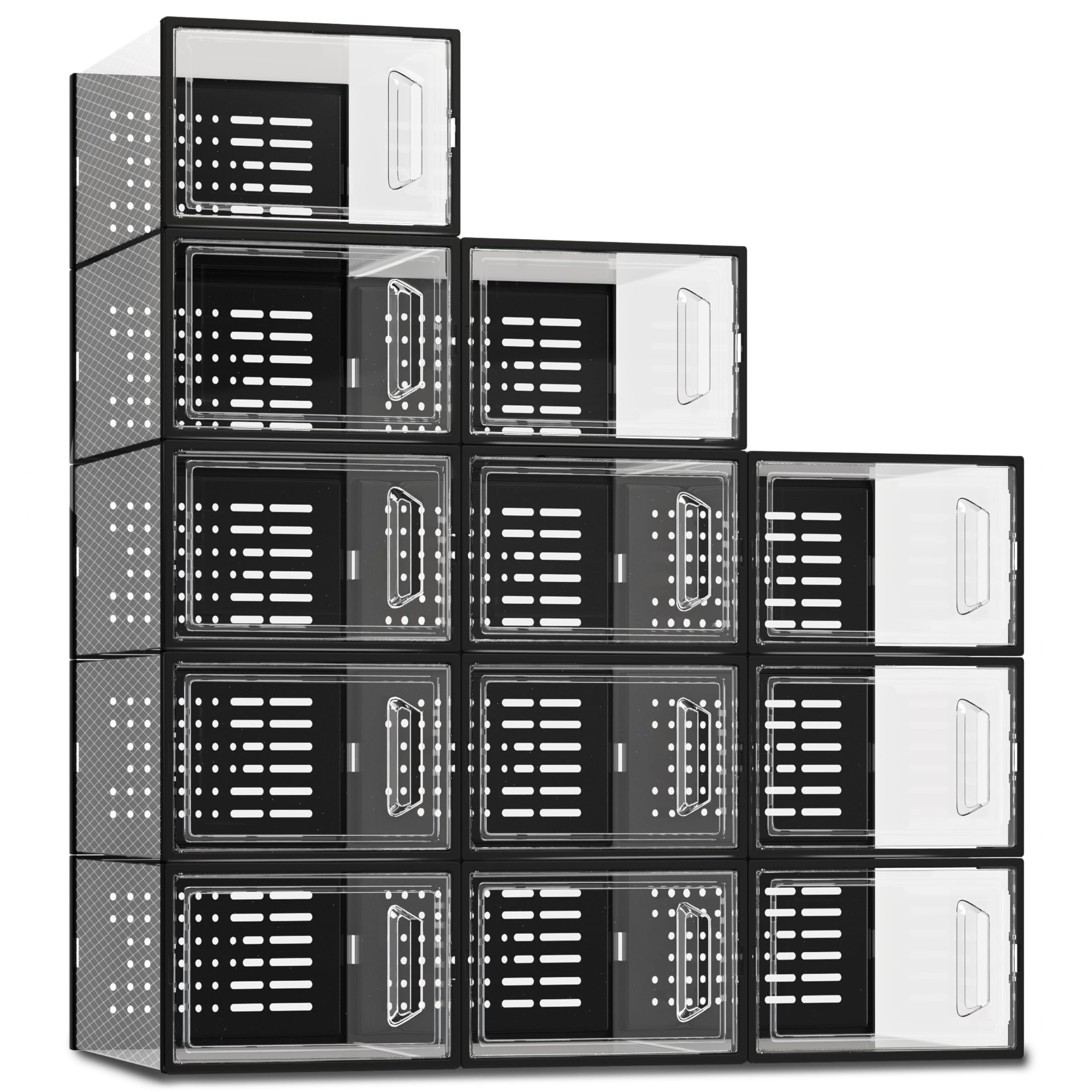 See Spring Stackable Shoe Boxnull
