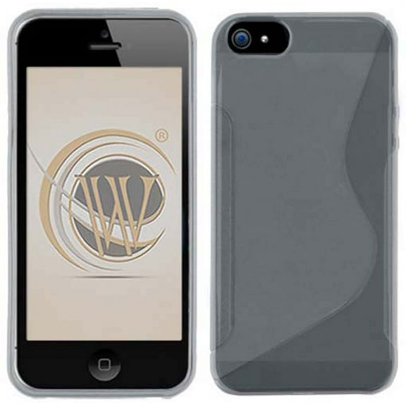 SEE-THRU TINT FROST SMOKE TPU CANDY SKIN CASE GRIP FOR iPHONE 5 5s SE (2016)