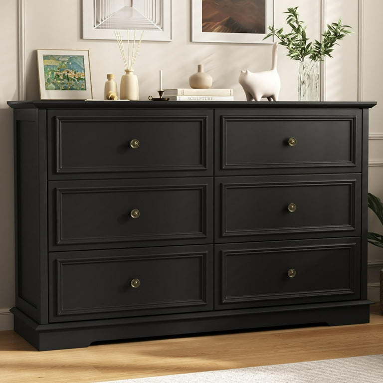 blue dress for baby girl Sikaic 6 Storage Drawers Dresser Black