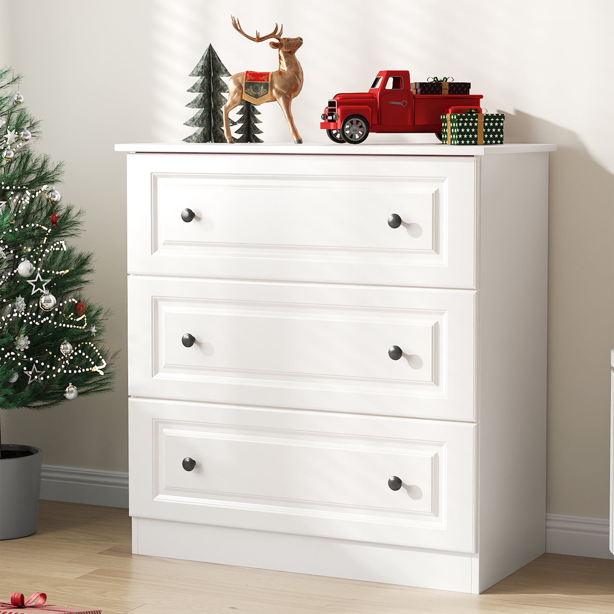 Tvilum, Dresser, Loft 8 Drawer Double, Adult, Truffle - Walmart.com