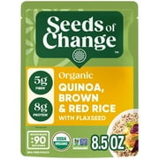 SEEDS OF CHANGE Organic Quinoa, Brown & Red Rice, 8.5oz