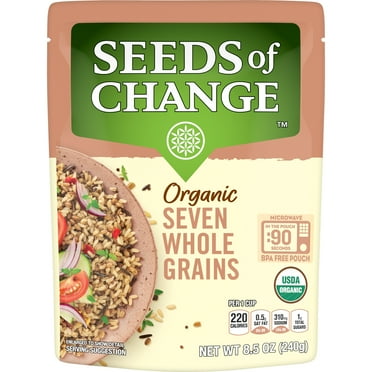 SEEDS OF CHANGE Organic Seven Whole Grains, 8.5oz