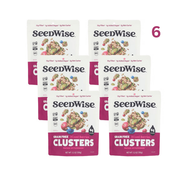 Ozery Bakery Super Seed Crunch Mixed Berries 6-Pack