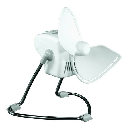 SEEKR by Caframo Chinook 707 120V AC 2-Speed 7" Fan - White | Bundle of 2