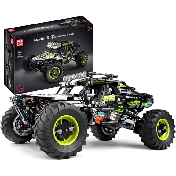 SEEMEY Climbing Car Building Kits, 1879 Pieces MOC Building Blocks 4X4 Off-Road Truck Model Sets, Stem Remote Control Car Bricks Toys