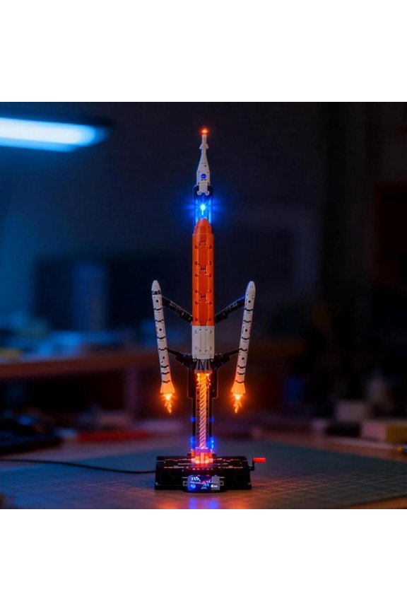 LED Light for Lego-42221 Technic NASA Artemis Space Launch System Rocket Building Blocks Model (Building Set NOT Included)