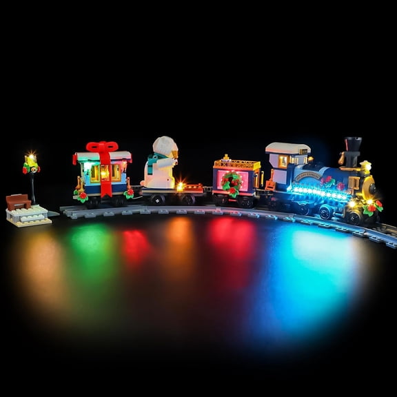SEEMEY Light for Lego-10361 Holiday Express Train - Easy Install, Hidden Wiring, Home Decor & Gift-Ready (Model Not Included)