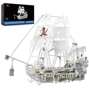 SEEMEY Pirate Ship Building Sets for Adult 40115, Styx Ghost Ship Toy Big Pirate Ship Model Construction Set to Build, Room Office Decor, for Adults Collections Enthusiasts3769 PCS