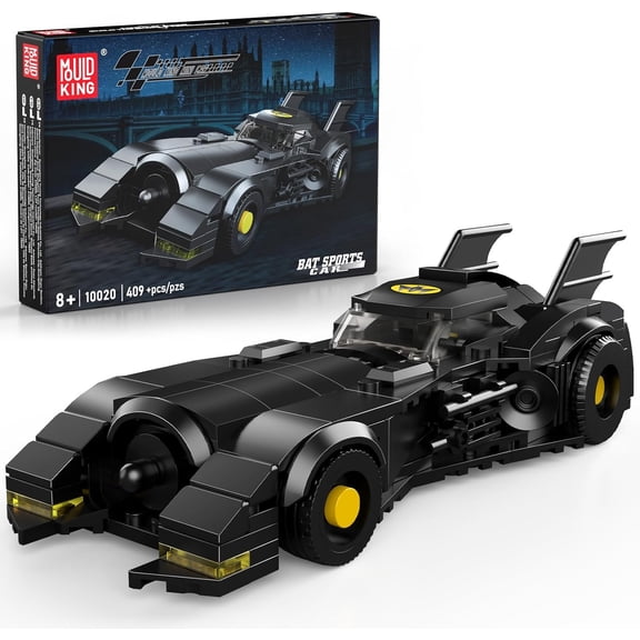 SEEMEY Technik Bat Super Car Builidng Toys Sets, 10020 MOC Bat Iconic Vehicle Super Hero  (409 PCS)