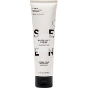 SEEN Blow-Out Creme, Fragrance Free - Non-Comedogenic Blow-Out Hair Cream - Dermatologist-Developed - Reduces Frizz- Heat Protectant- Safe for Sensitive, Eczema & Acne Prone Skin - 5 fl oz