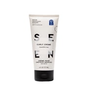 SEEN Curly Creme, Fragrance Free - Non-Comedogenic Curl Defining Styling Hair Cream - Dermatologist-Developed - Anti-Frizz- Heat Protectant - Safe for Sensitive