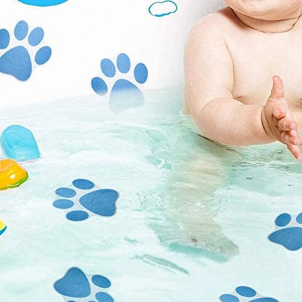 SEENDA 20 PCS Bathtub Stickers Adhesive Print Bath Treads Non Slip