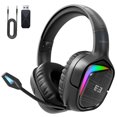 thumbnail image 1 of Seenda Wireless Gaming Headset, PS4 Headset with Stereo Sound for PC PS4 PS5 Xbox One Mac Switch Laptop, 1 of 9