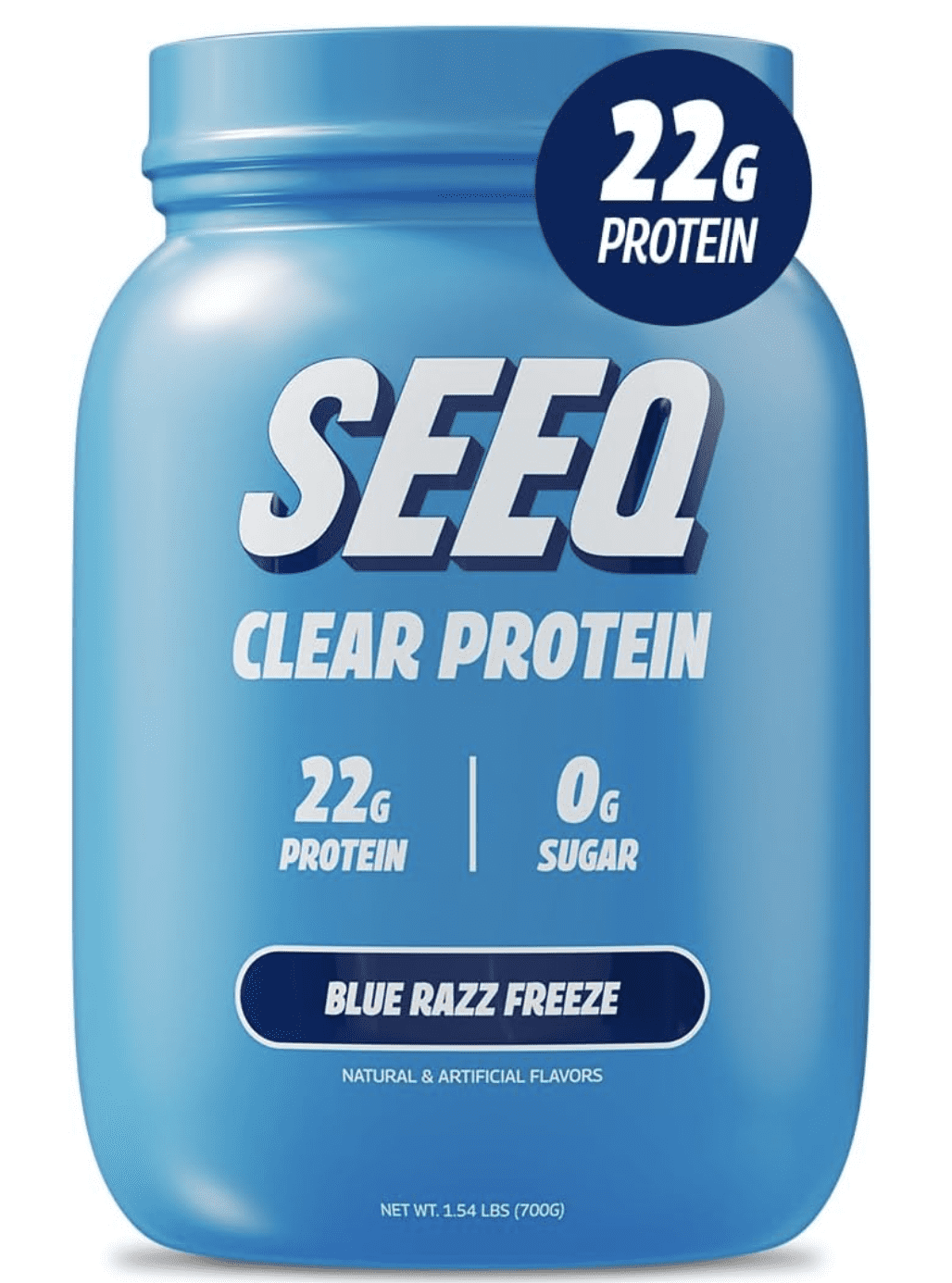 SEEQ Clear Whey Isolate Protein , 22g Protein, Zero Lactose/ Sugar