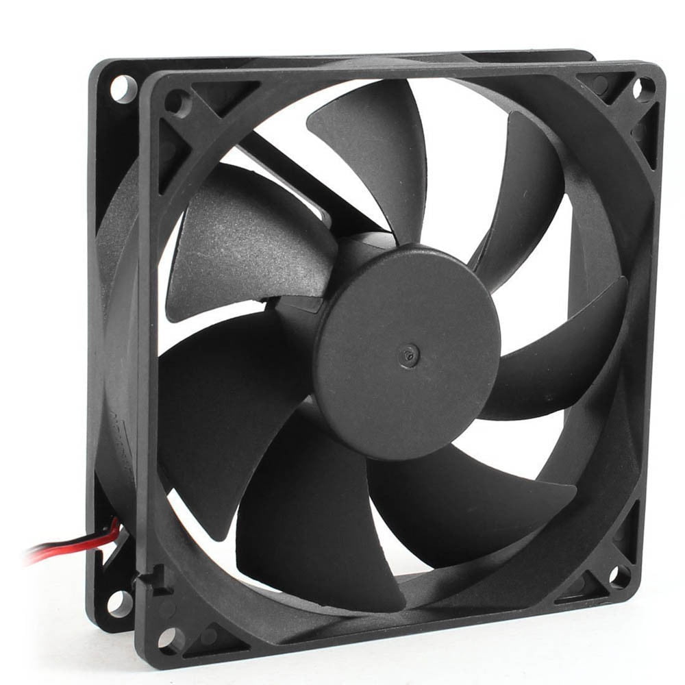 SEEYOUTOOL 2 Pack 80mm 12V 3Pin Computer/PC/CPU Fan High Performance ...