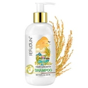 SEFUDUN Rice Water Shampoo for Thinning Hair and Hair Loss ,Rice Water Promotes Hair Growth with Rosemary, Biotin, Caffeine, Nourishing 10 oz