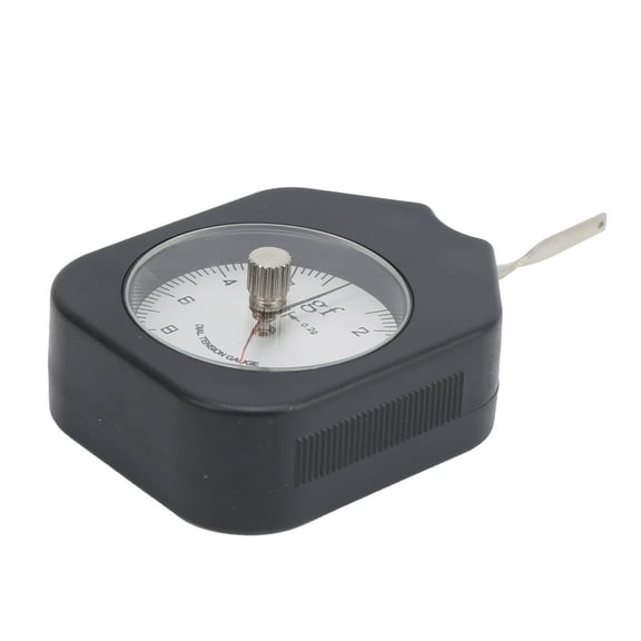SEG102 Dial Tensiometer Portable Double Pointer Tension Gauge Force Meter Tools 10g