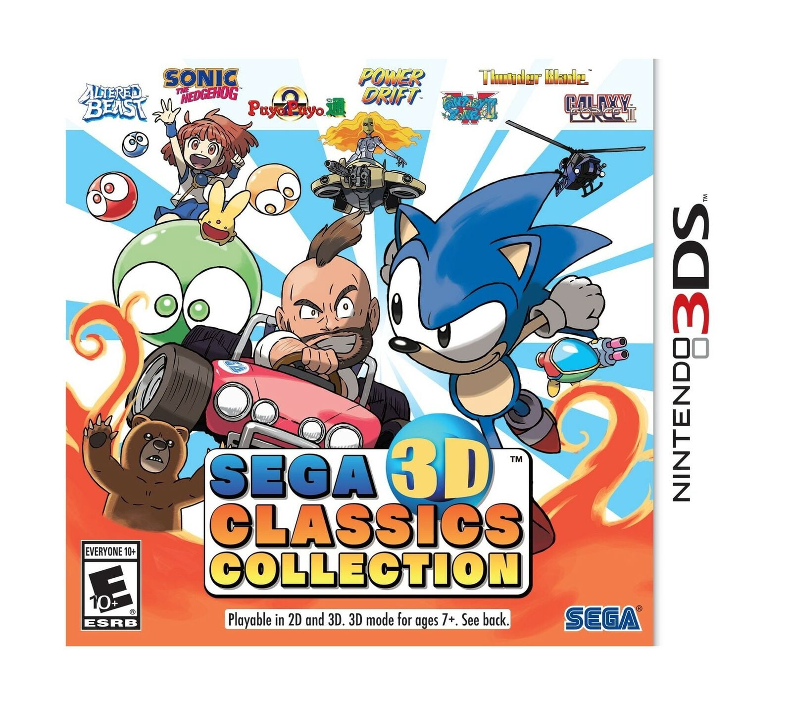 SEGA 3D Classics Collection - Nintendo 3DS - Walmart.com