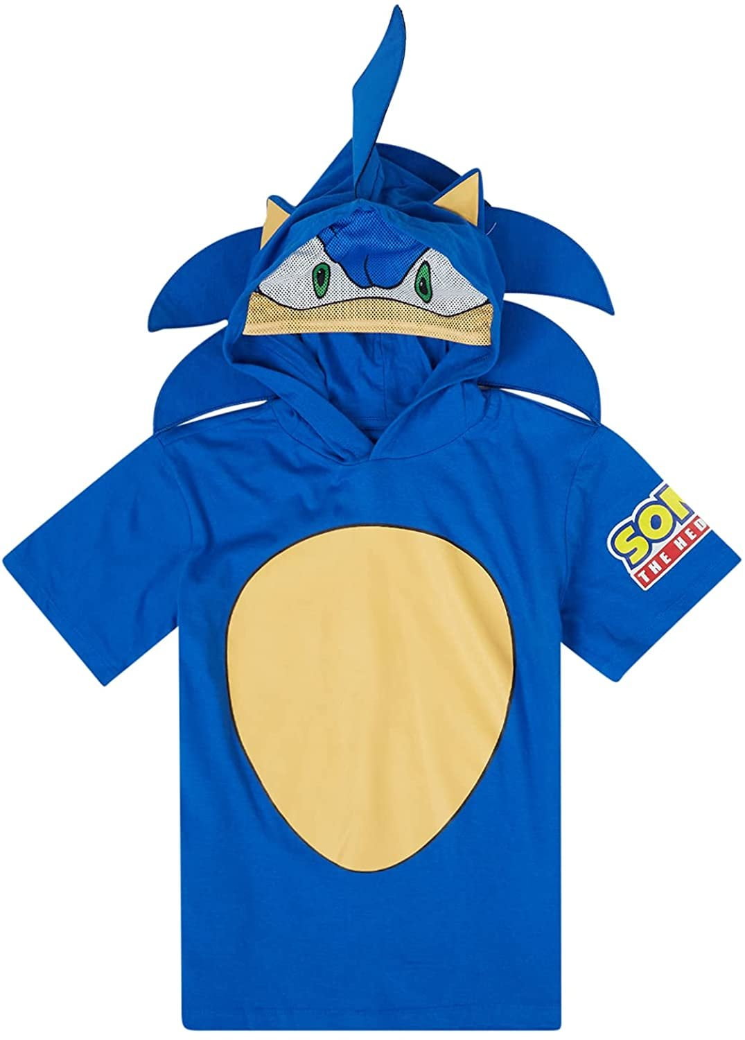 Sonic the hedgehog costume hoodie best sale