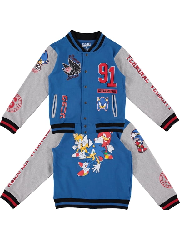 Boys Varsity Jacket and Graphic T-Shirt Set, 2-Piece, Sizes 4-20