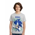 thumbnail image 1 of Sonic the Hedgehog Boys' & Big Boys', Short Sleeve, Graphic T-shirt, Sizes 4-18, 1 of 5