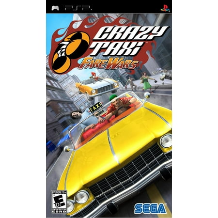 SEGA Crazy Taxi Fare Wars: Standard Edition - PSP Video Game