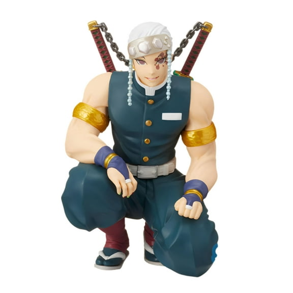 SEGA Demon Slayer Tengen Uzui (Hashira Meeting Ver.) Premium Perching Figure, 5.12" Tall
