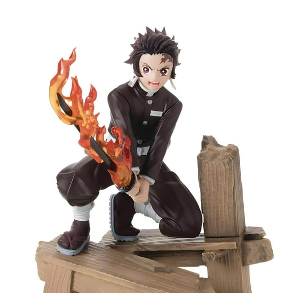 SEGA Demon Slayer Xross Link Tanjiro Swordsmith Village Arc Figure, 4.75" Tall