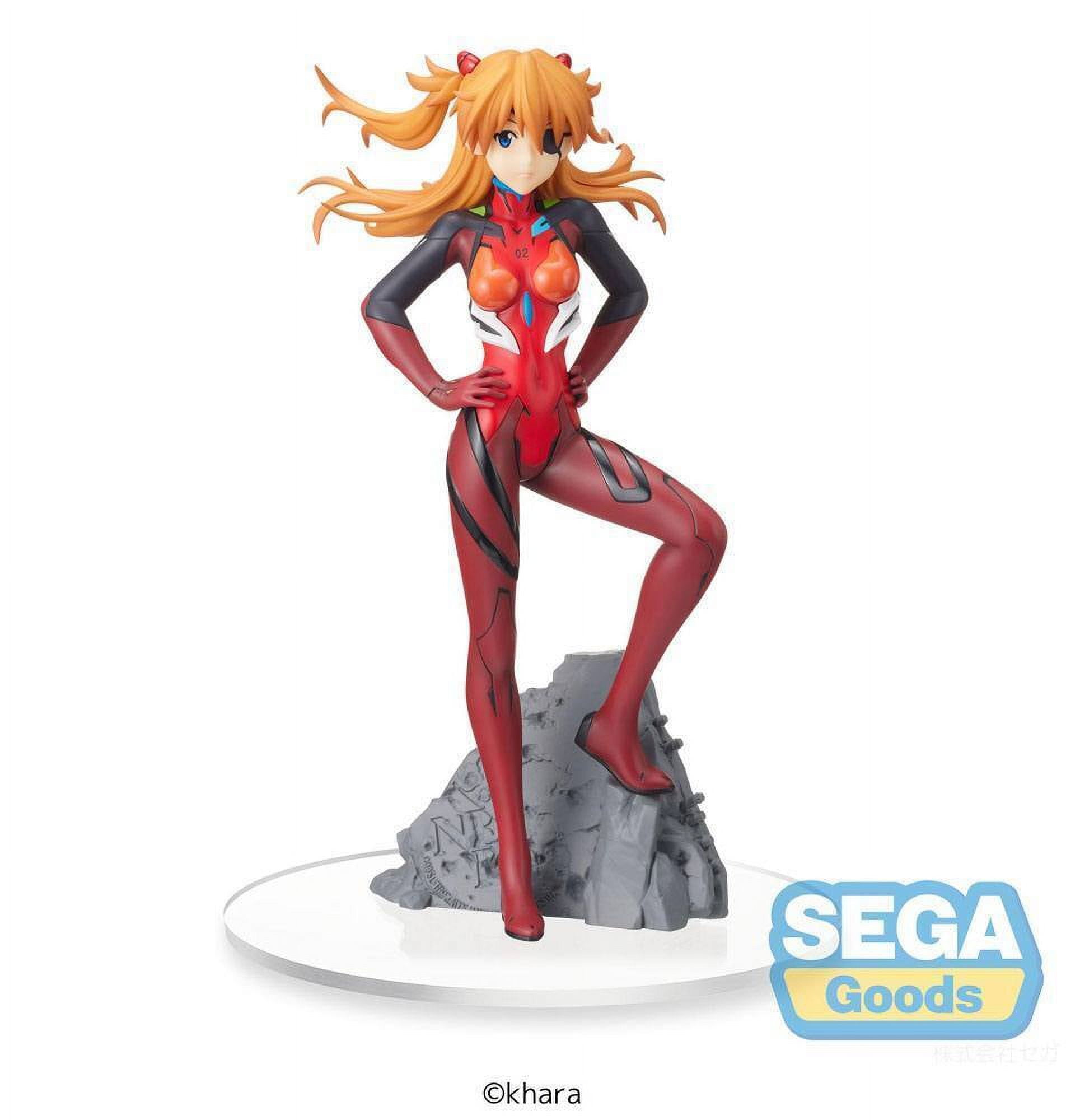 Evangelion Asuka Shikinami Langley Red Plugsuit SPM Figure