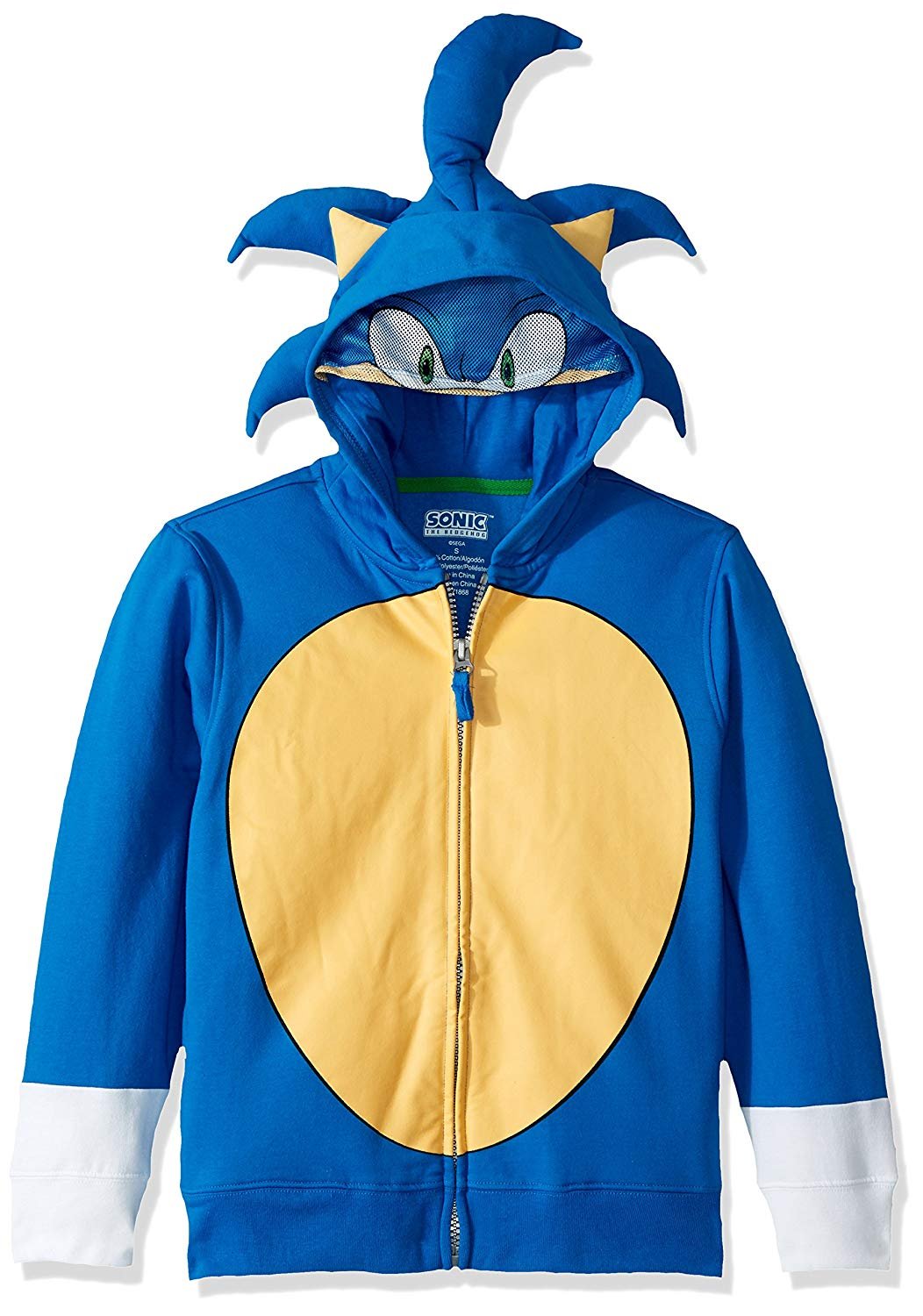 SEGA Sonic The Hedgehog Kids Costume Hoodie photo 1
