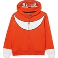 thumbnail image 1 of SEGA Little Sonic The Hedgehog Costume Zip Up Fleece Hoodie-Boys 4-20, Knuckles Red, 7, 1 of 8