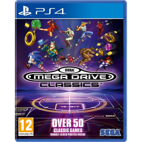 SEGA Mega Drive Classics (Playstation 4 PS4) Over 50 Classic Games